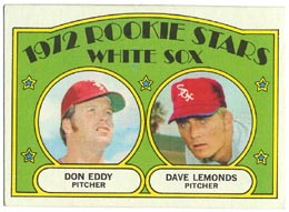 1972 Topps Baseball Cards      413     Don Eddy RC/Dave Lemonds